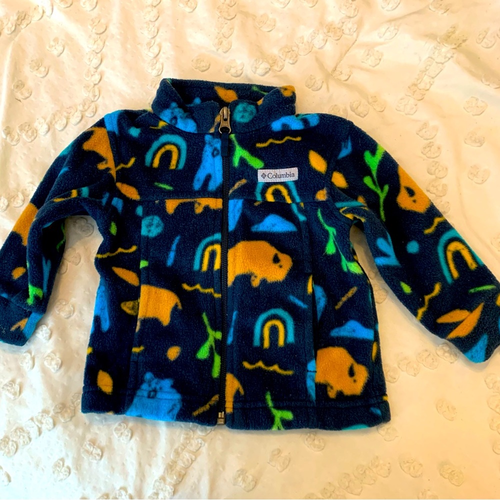 Columbia fleece jacket | 6-12mo